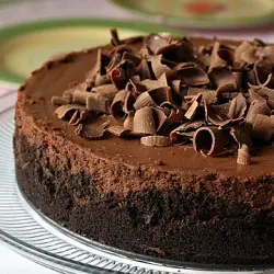 Monchoutaart met chocolade en Espresso