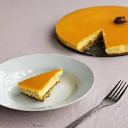 Monchoutaart met mango